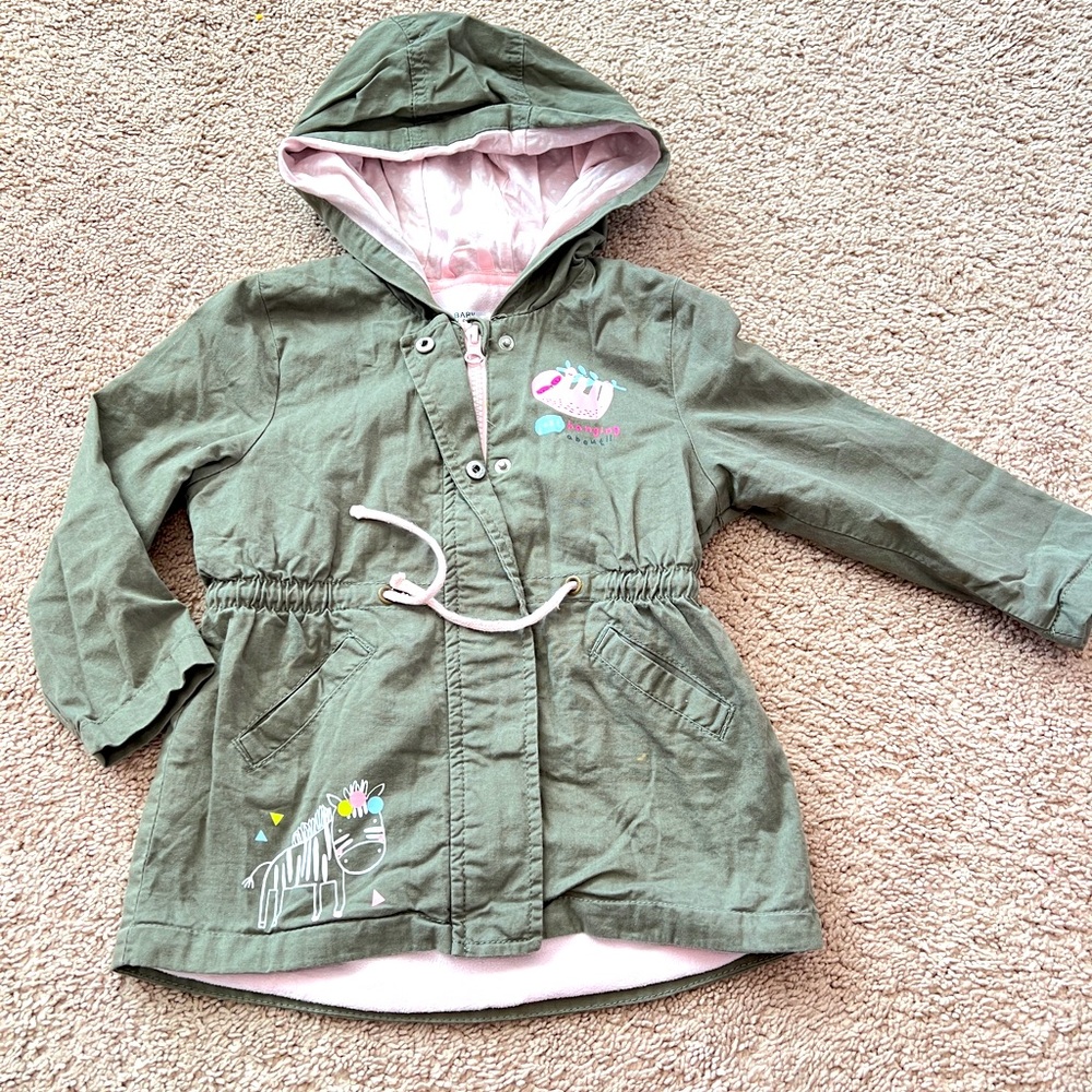 Toddler girl parka jacket. Excellent condition